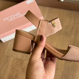 Kit Facil Calce Modare - Sandália Salto Baixo + Papede